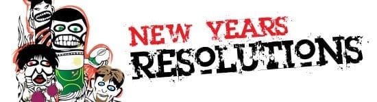 NEW YEARS RESOLUTIONS