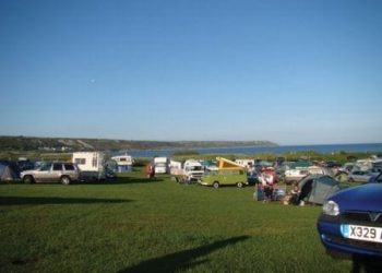 Camping on the Gower Peninsula, Wales