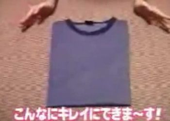 T-shirt Folding Trick