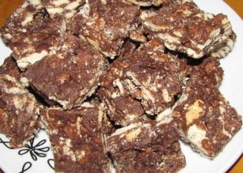 Marie Biscuit Fudge Recipe