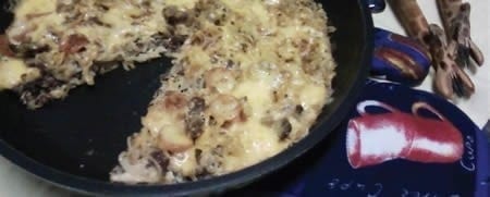 Boerewors Noodle Omelette Recipe