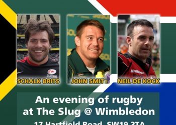 Bok Night with John Smit, Schalk Brits and Neil De Kock