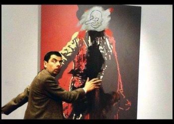 Mr Bean strikes again