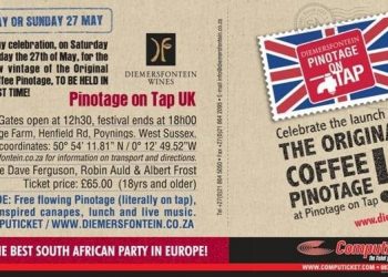 Pinotage on Tap by Diemersfontein