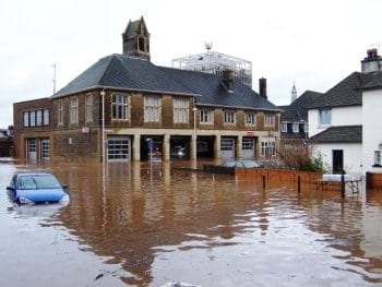 Tips for floods in the UK