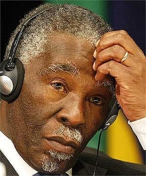 Mbeki is African of the Year