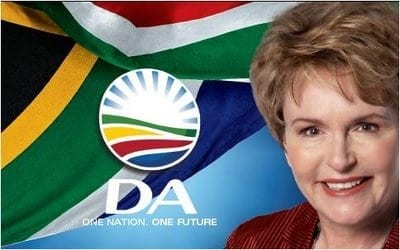 Zille in London to talk elections 2014