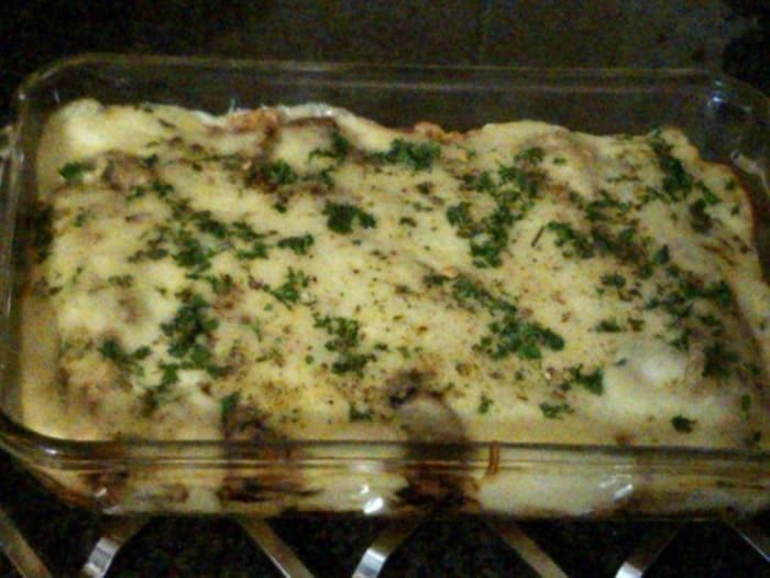 Bully Beef (Corned Beef) Cannelloni