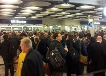 A day for queuing