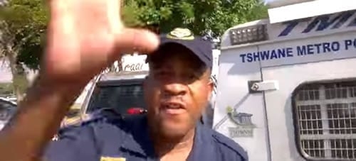 Racist cops arrest dads for dog on leash in pet-friendly park