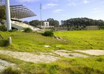 Former EP Rugby home in ruins