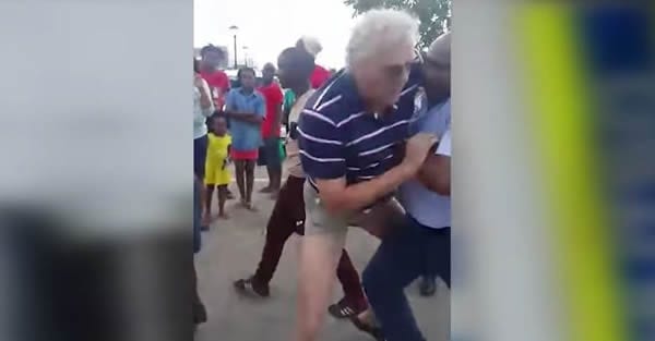 More racist police brutality and unlawful arrest by the SAPS