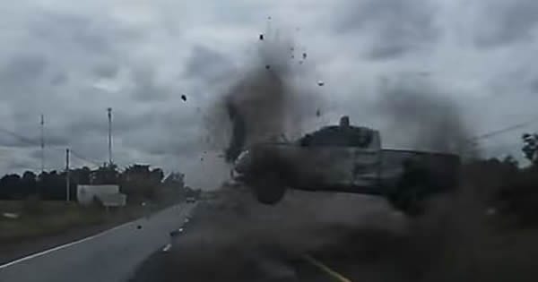 Rolling Truck Near Car Accidents