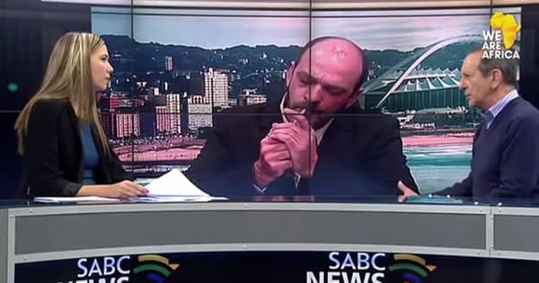 Smoking Cannabis Marijuana on TV