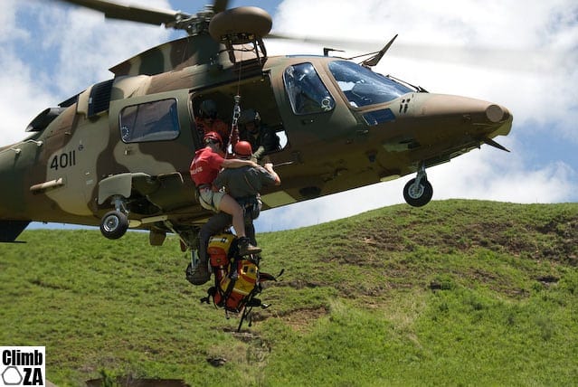 Urgent mountain rescue underway