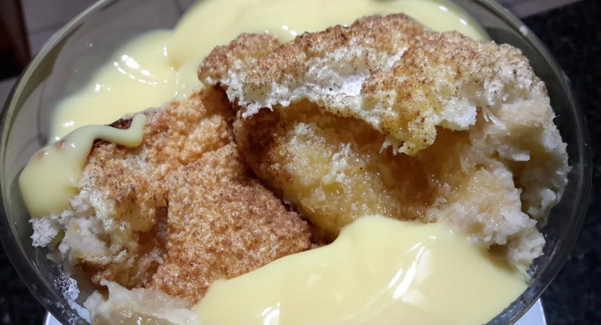 A ‘Bakgat’ Bread Pudding