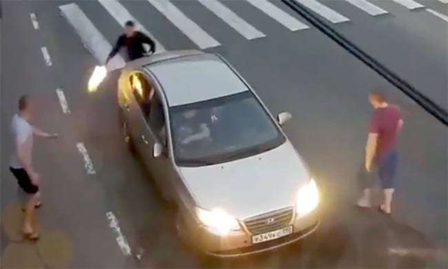 Russia Road Rage