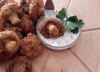 Crumbed Mushrooms Recipe