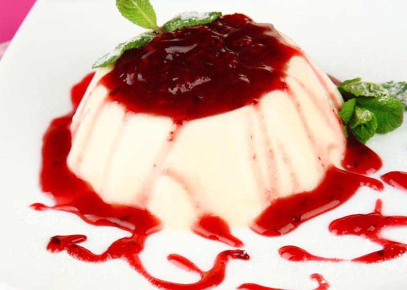 Buttermilk Panna Cotta With Spiced Plums Recipe