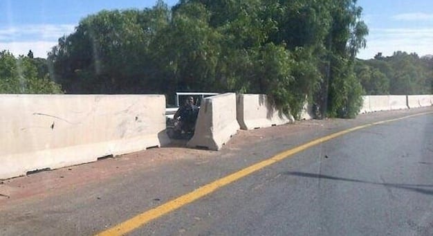 Coming out from behind bushes – SA’s traffic cops