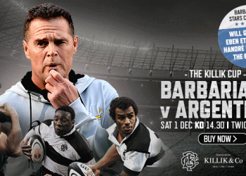 Watch your favourite Boks play for the Baa-baas at Twickenham
