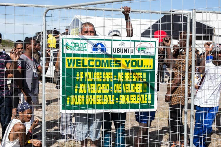 Cape Town’s homeless camp: some answers, more questions