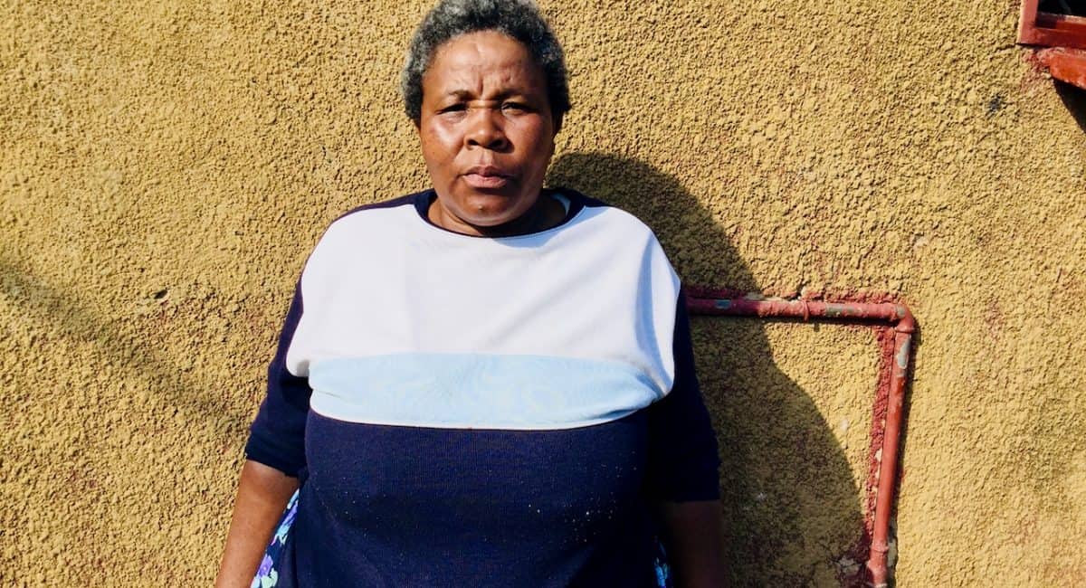 “Dying is dying, whether it is from coronavirus or hunger,” says Tsakane woman