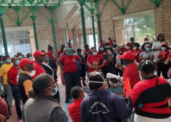 Hospital staff demand protective gear and danger pay