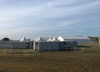 Covid-19 concerns at homeless camp after officers test positive