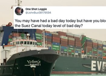 The Suez Canal catastrophe is too good not to meme