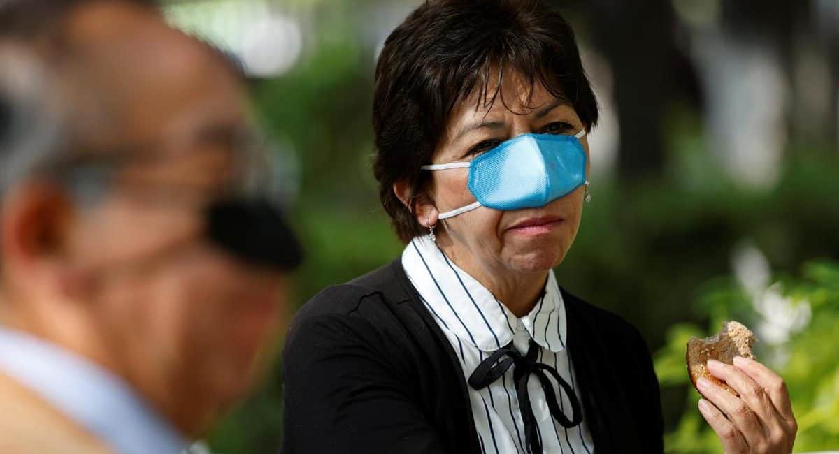 Nose mask not very practical against preventing COVID-19