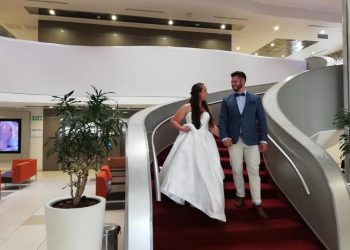 Couple wed at Melomed Hospital in Tokai