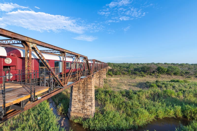 Shalati Train on the Bridge: One-of-a-kind hotel in the Kruger