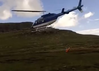 Video of negligent helicopter rescue causes upset on social media
