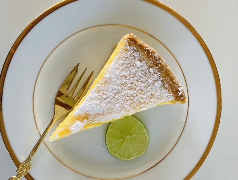 Tangy lemon tart recipe