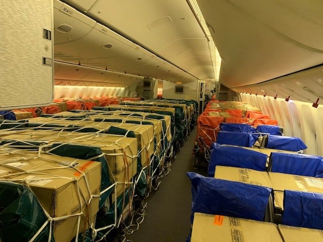 Emirates celebrates a year of transporting life-saving PPE