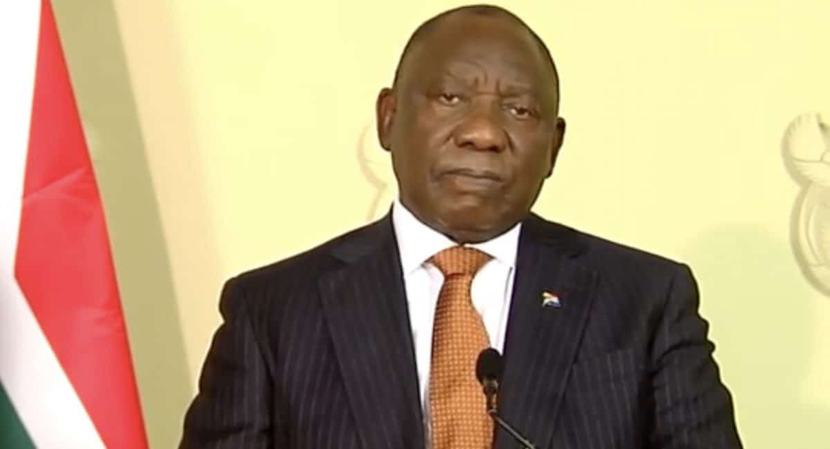 President Ramaphosa says government was not prepared