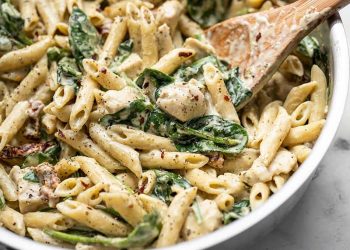 Chicken pesto pasta recipe