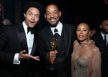 Trevor Noah called a hypocrite for supporting Will Smith