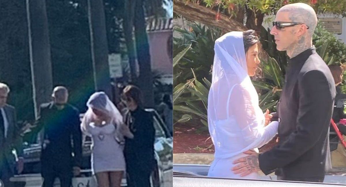 Kourtney Kardashian and Travis Barker legally get married