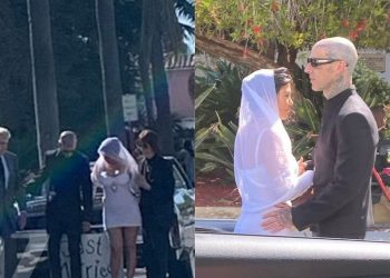 Kourtney Kardashian and Travis Barker legally get married